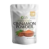 True Organic Pure Ceylon Cinnamon Powder, 1 lb, Premium Grade, Gluten Free, USDA & Kosher Certified, Organic Ground Cinnamon powder, Non-GMO, Ceylon Premium Quality