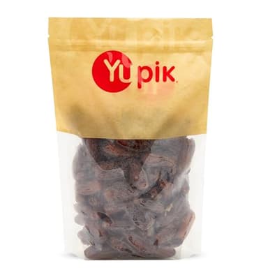 Yupik Deglet Nour Pitted Dates, 2.2 lb (35.2 oz), Whole Dried Fruits, No Pits, No Added Sugar, Cholesterol-free, Source of Fiber, Healthy Snacks, Ideal for Baking, Topping & Blended Drinks