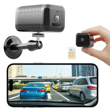 runofast 4G LTE Cellular Camera Indoor, Portable No WiFi Security Camera with Radar Motion Sensor, 2K Indoor Camera, Long Battery, 2-Way Audio, PIR Sensor, Home Security Camera