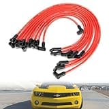 10.5mm High Performance Spark Plug Wire Set Fit for HEI BBC SBC 350 454 383 Electronic by Lucky Seven