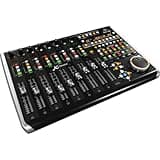 Behringer X-TOUCH Universal Control Surface with 9 Touch-Sensitive Motor Faders, LCD Scribble Strips and Ethernet/USB/MIDI Interface