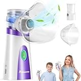 Anthsania Portable Nebulizer for Adults and Kids,Handheld Nebulizer for Travel and Home Use.