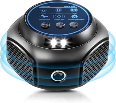 Ultrasonic Pest Repellent Plug in, Mouse Rodent Repellent Indoor Insect Control Traps for Mice Rat Squirrel Bats Roach Spider Ant Bug, Electronic Repelling Device with 3 Mode Switching