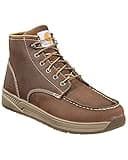 Carhartt mens Cmx4023 Lightweight Casual Wedge, 4" Soft Moc Toe Brown-, 12 Wide US