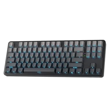 Redragon K707 HE Rapid Trigger Gaming Keyboard, 87 Keys TKL Wired Mechanical Keyboard w/Hyper-Fast Actuation Hall Effect Magnetic Switch, Actuation Point Adjustable, Side Printed PBT Gradient Keycaps