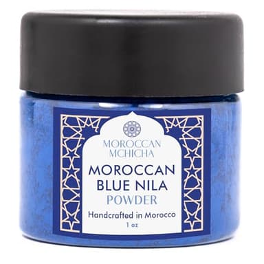 Moroccan Mchicha Moroccan Nila Powder for Skin, Nila Mask with Instructions, Moroccan Skin Care, 30 grams