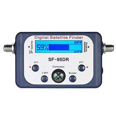 AGPtek Digital Satellite Finder for Dish DirectTV FTA, Signal Meter