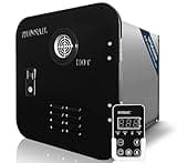 RUNSAIL® [Upgraded Version] RV Tankless Water Heater, 65,000 BTU,Max 3.96 GPM, 15 x 15 Inches Black Door, Build-in Pressure Relief Valve, Winter-Summer Mode Can be Switched Manually or Automatically