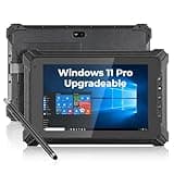 MUNBYN 2025 Rugged Windows Tablet IRT06, 8" Windows 11 Pro Upgradeable, 8GB+128GB Tough Tablet, 700nit Sunlight Readable, Intel N5100 Rugged PC for Construction, Industrial, 2Y Protection