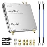 Seesii LibreVNA 2.0 100kHz-6GHz Vector Network Analyzer, NanoVNA Antenna Analyzer USB Based Full 2-Port with External Reference Input/Output,6-Layer PCB Design Measure Full S-Parameters