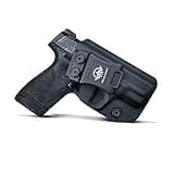 M&P Shield 9mm Holster IWB Kydex for Smith & Wesson M&P Shield 9mm .40 3.1" Barrel S&W Pistol Case, Inside Waistband Holster M&P Shield 9mm 40, Right Hand Draw
