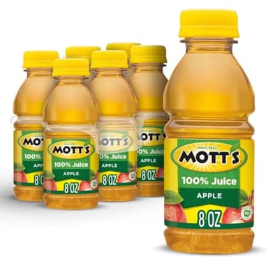 Motts 100% Original Apple Juice - 6pk/8 fl oz Bottles