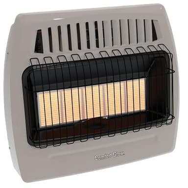 WORLD MKTG OF AMERICA/IMPORT KWN521 5 Plaque 30000 BTU Gas Wall Heater,gray, 24.41x28.15x10.25
