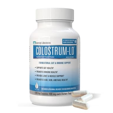 Colostrum-LD Colostrum Capsules - 120 Count - Liposomal Delivery