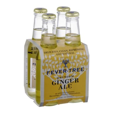 Fever-Tree Premium Ginger Ale - 4 Ct