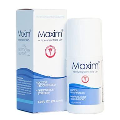 Maxim® Clinical Strength Antiperspirant for Hyperhidrosis Excessive Sweating – Stops Sweat Up to 48 Hours Per Use – Antiperspirant for Men and Women Certain to Keep you Dri