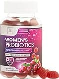 Women's Probiotic - Probiotics for Women Gummy for Digestive Health, Vaginal pH, Urinary & Immune Health Support, 3 Billion CFU w/Cranberry, Probiotic & Prebiotic Gummies for Women - 60 Gummies