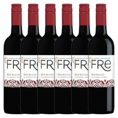 Sutter Home Fre Premium Red Blend Non-alcoholic Wine (6 Bottles)