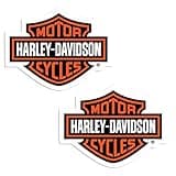Chroma 99185 Harley Davidson Bar and Shield Decal (2pc.)