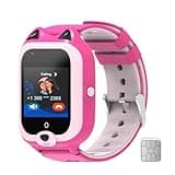 LogHog 4G Kids Smart Watch Boys Girls Unlocked Sim Card Wrist Phone Watch with 7 Puzzle Games, GPS Tracker,Video Calling,School Mode SOS Emergency Alarm Waterproof Kids Watch