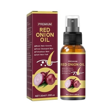 Onion Hair Growth Essential Oil, Strengthening and Moisturizing Hair Growth Dense Hair Care Spray