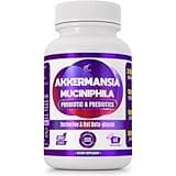FOLONA Delayed Release Akkermansia GLP-1 Probiotic with Berberine and Soluble Beta-Glucan Prebiotic Fiber; 3 Billion AFU, 60 Capsules, for Gut Health Support