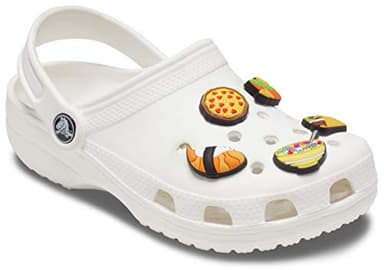 Crocs Jibbitz Food - Stylish Shoe Charms - Synthetic Material - Jibbitz Packs Shoe Charms - One-of-a-kinds Food Jibbitz Foodie 5-Pack One Size One Size
