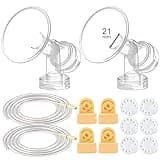 Maymom Breast Pump Kit Compatible with Medela Pump in Style Advanced Breastpumps NOT for Pump in Style with MaxFlow, 21 mm Breastshield