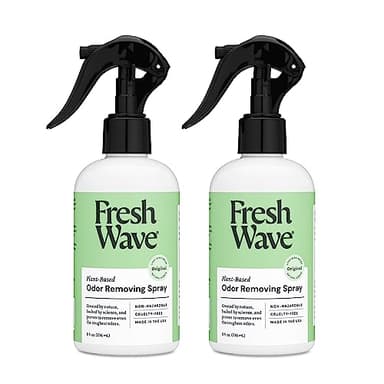 Fresh Wave Original Scent Odor Removing Spray, 8 fl. oz. | Pack of 2 | Odor Absorber for Home, Furniture, Fabrics & Trash | Safer Odor Relief