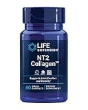 Life Extension NT2 Collagen™, Joint Health Supplement for Joint Comfort & Mobility, Gluten-Free, Non-GMO, 1 Daily, 60 Small Capsules