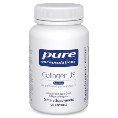 Pure Encapsulations Collagen JS - Skin & Joint Health* - 1,000 mg Hydrolyzed Biocell Collagen - Gluten Free & Non-GMO - 120 Capsules