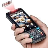 SVANTTO Android Barcode Scanner, Android 10 Handheld Computer, 1D/2D/QR Barcode Scanner, 2/3/4G WiFi BT 5.0 Communication, 4” Touch Screen Handheld Data Terminal for Warehouse Retail Inventory