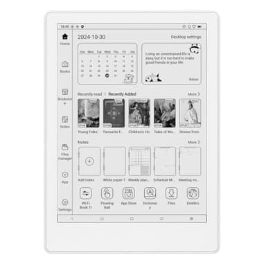 Meebook M8 | 7.8" eReader | HD 300PPI Eink Screen | Octa-core 2.2Ghz | 4+64G | 1TB TF Slot Expansion | Android14 | WiFi | BT5.2 | Double Microphone/Speakers | G-Sensor | Support Google Play | White