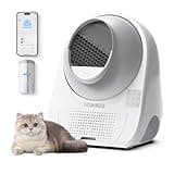 CATLINK Luxury Pro-X Automatic Cat Litter Box – Premium Self-Cleaning Solution for Multi-Cat Households with APP, Health Monitoring, Odor Control Robot Litter Box, White