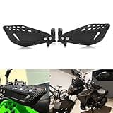 Kucehiup Motorcycle Handguards 7/8" 22mm Universal Hand Guards Black