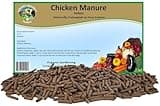 Chicken Manure Pellets 16 Pounds - Nutrient-Rich, Slow-Release Fertilizer with Nitrogen, Phosphorus & Potassium for Healthy Plant Growth and Soil Improvement - Lancaster Agriculture Products