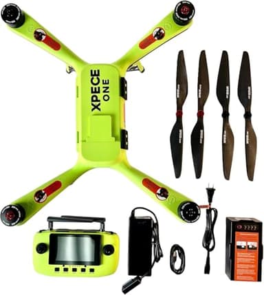 Xpece Waterproof Fishing Drone. With 7 pound bait release and 4k Camera. Ready to fly.
