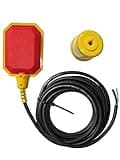 Float Switch for Sump Pump - 16-Foot Water Level Sensor with Honeywell Microswitch and Adjustable Tether Length for Ground Water Bilge Pump and Water Tank – Non-Corrosive PP Casing, Rated to 13 Amps