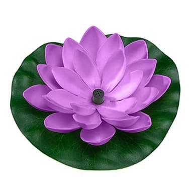 Flotation Belt Solar Waterscape Garden Floating Flower Fountains for Bird Bath Fish Tank Pool