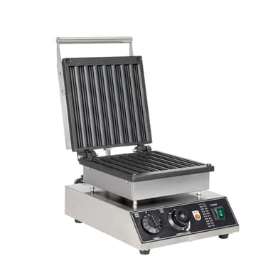 Churro Maker Machine 8 Pcs, Stainless Steel Commercial Spanish Churros Maker, 1500W Electric Nonstick Waffle Maker for Bakery Restaurant