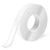 Art3d Double-Sided Mounting Tape (10FT), Multipurpose Removable Adhesive Foam Tape, Transparent, Household