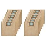 12 Pack DXVA19-4104 Disposable Filter Bags for DEWALT 5 to 8 Gallon Wet/Dry Vacuum Replace Part # For DEWALT DXVA19-4104