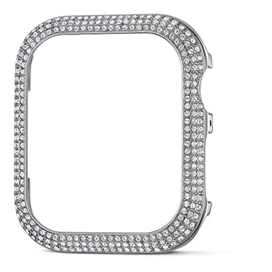 Swarovski Sparkling Smartwatch Case compatible with Apple Watch Series 4 and 5, 40mm, Silver Tone