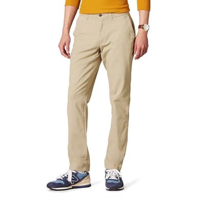 Amazon Essentials Men's Skinny-Fit Casual Stretch Chino Pant, Tan, 28W x 30L