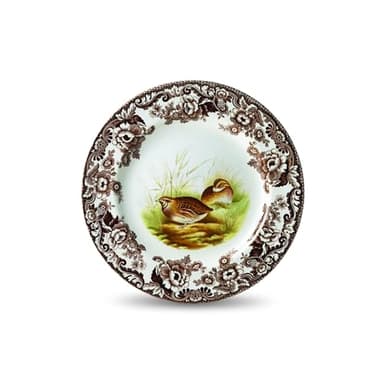 Spode Woodland Quail Salad Plate