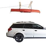HARKEN Lightweight Kayak Hoist Overhead Garage Storage, Space-Saving, Safe Anti-Drop System, Smart Garage Organization for Canoe, SUP, Paddle Board, Surfboard, Wakeboard - 7808.12