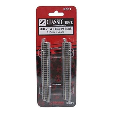 Rokuhan R001 Z Scale Straight Track 110mm z scale track