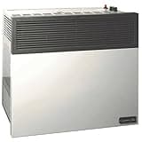 Comfort Glow 17,000 BTU Direct Vent Natural Gas Wall Heater, Gray, Large