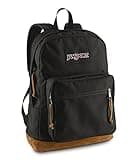 JanSport Right Pack Backpack - Durable Daypack with Padded 15" Laptop Sleeve, Spacious Main Compartment & Integrated Water Bottle Pocket - Black