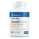 SciatiEase Sciatic Nerve Health Support Supplement - Nerve Support Formula with AlphaPalm, Pea, Vitamin B Complex, Alpha Lipoic Acid 300mg - 120 Capsules